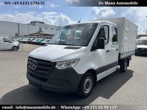 Mercedes-Benz Sprinter 314 CDI RWD L2 DoKa Pritsche Plane 3665er