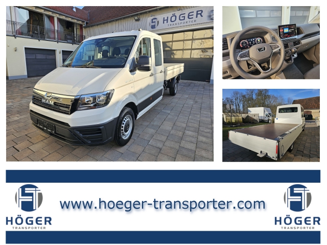 MAN TGE 3.140 Doka L4 Next Level SmartLink Tempomat