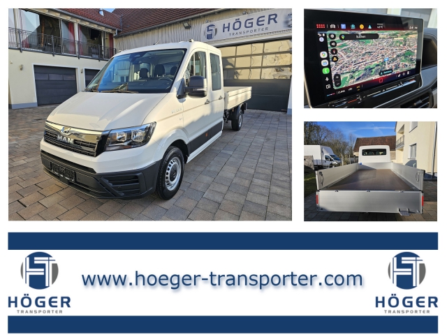 MAN TGE 3.140 Doka L4 Next Level SmartLink Tempomat