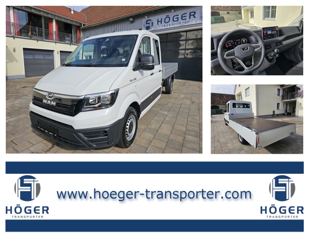 MAN TGE 3.180 Doka L4 Next Level SmartLink Tempomat
