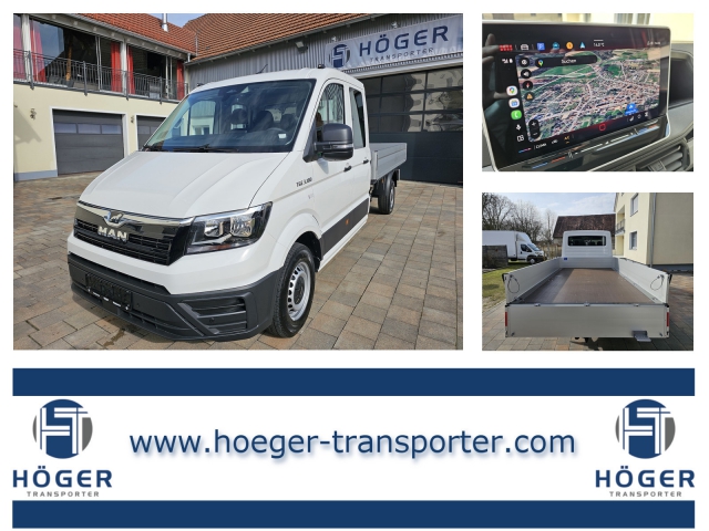 MAN TGE 3.180 Doka L4 Next Level SmartLink Tempomat