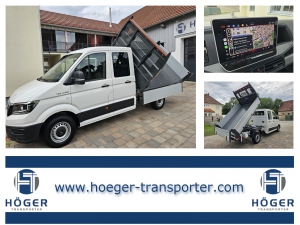 MAN TGE 3.180 Doka L3 3-Seiten-Kipper Kamera AHK