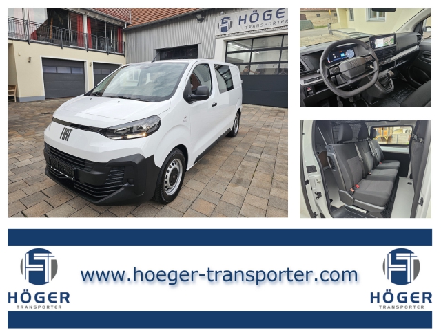 Fiat Scudo 2.2 150PS M L2 FLEXCAB 6 Sitze CarPlay