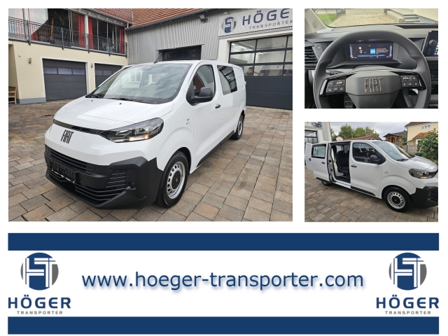 Fiat Scudo 2.2 150PS M L2 FLEXCAB 6 Sitze CarPlay