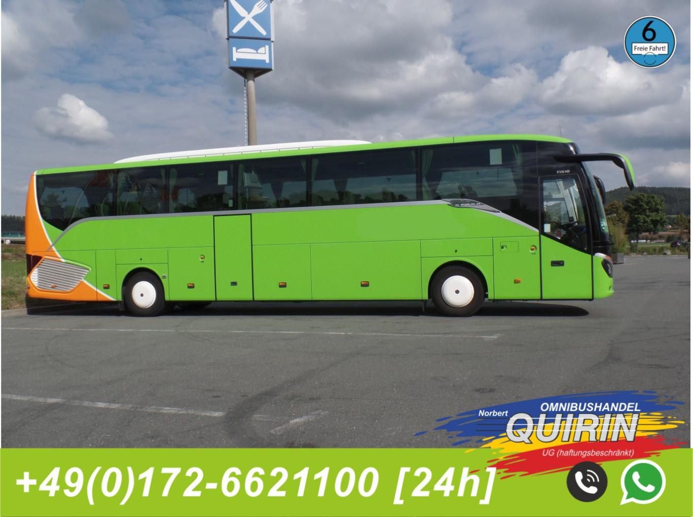 Setra S 516 HD/2 ComfortClass Premium-Reisebus Verkauf