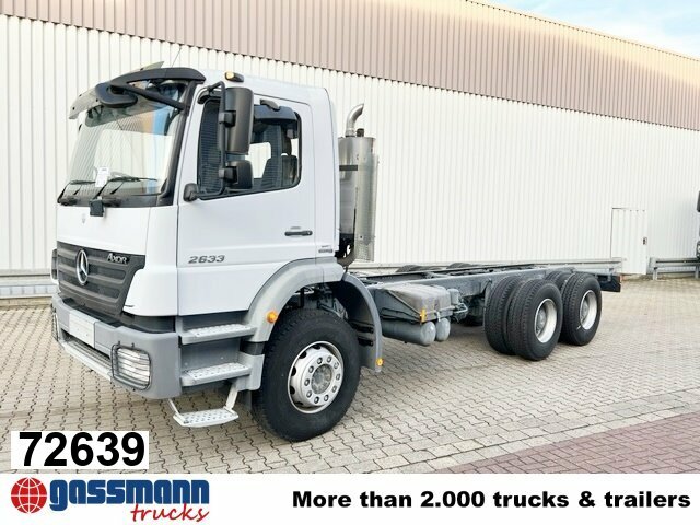 Mercedes-Benz Axor 2633 K 6x4 RHD