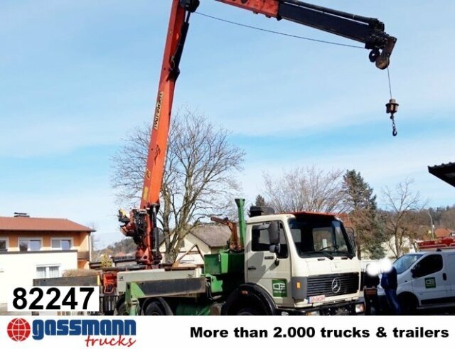 Mercedes-Benz 2635 6x4, V8, Heckkran Palfinger PK 28000, Funk,
