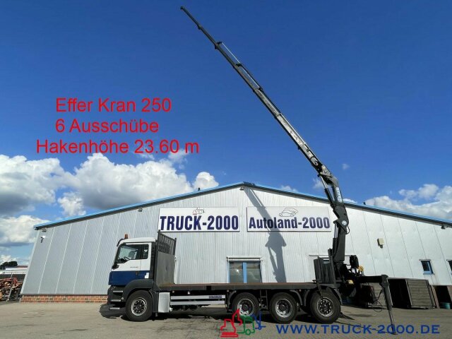 MAN TGS 35.400 8x4 Effer 250 6S Höhe 23,5m NL:16,3T
