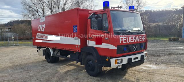 Mercedes-Benz 814 Feuerwehr GWG Edelstahl nur orig. 16.200km