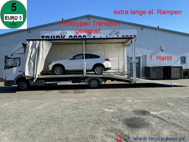 Mercedes-Benz 822 Atego Geschlossener Transport + el. Rampen 822 Geschlossener Transport + el. Rampen