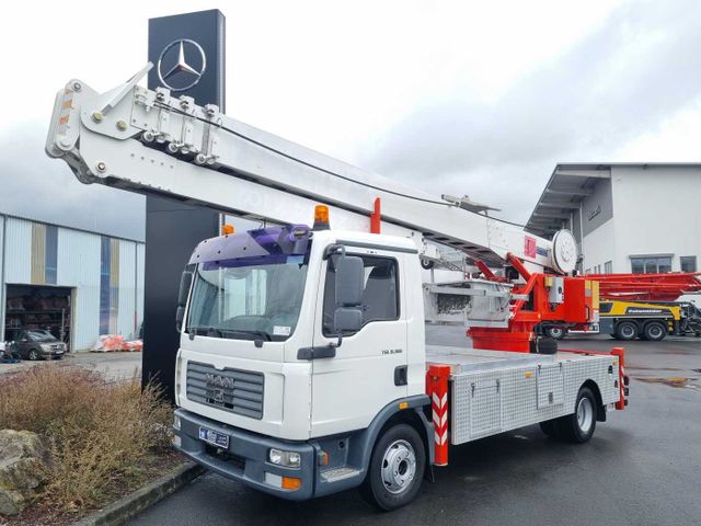 MAN TGL 8.180 4x2 Dachdecker-Kran Klaas K26/34TS