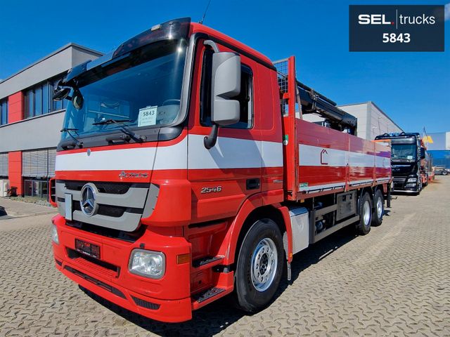 Mercedes-Benz Actros 2546 / HIAB 166K / ADC 4,1t / Lenkachse