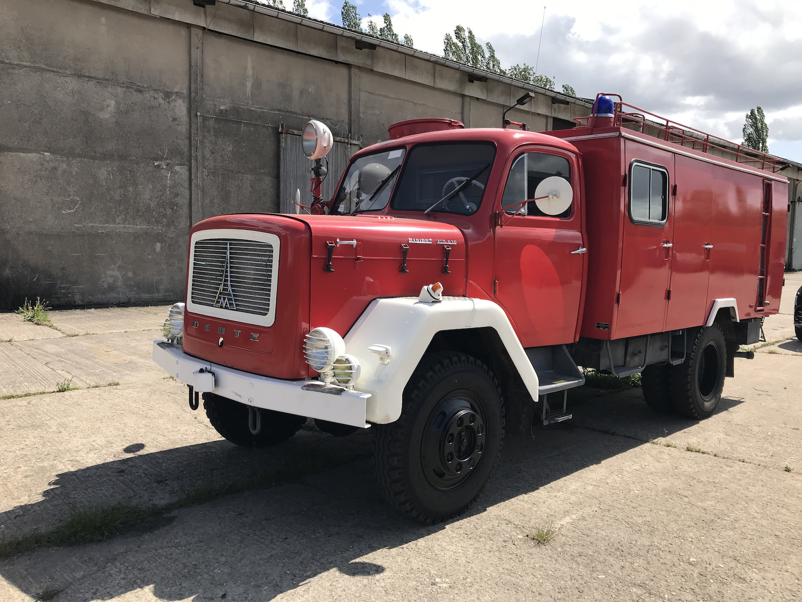 Magirus-Deutz 125 D10A Klöckler Rathgeber Feuerwehr