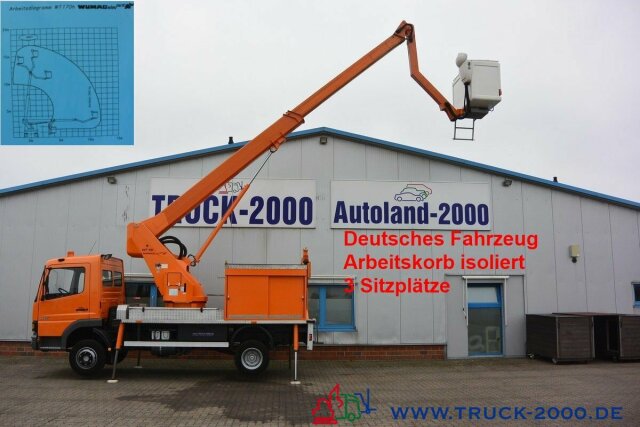 Mercedes-Benz Atego 815 Wumag WT170 17 m seitl. Auslage 11.3 m