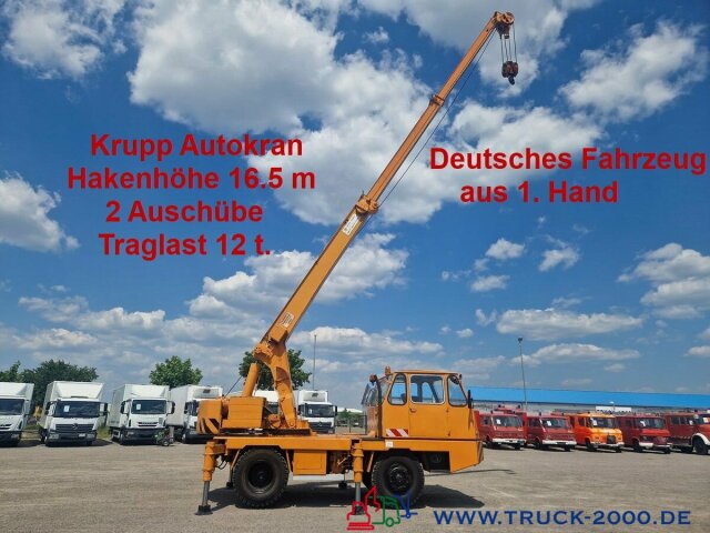 Sonstige Krupp 12GTT 4x4 Hakenhöhe 16m Original 16.253 Km