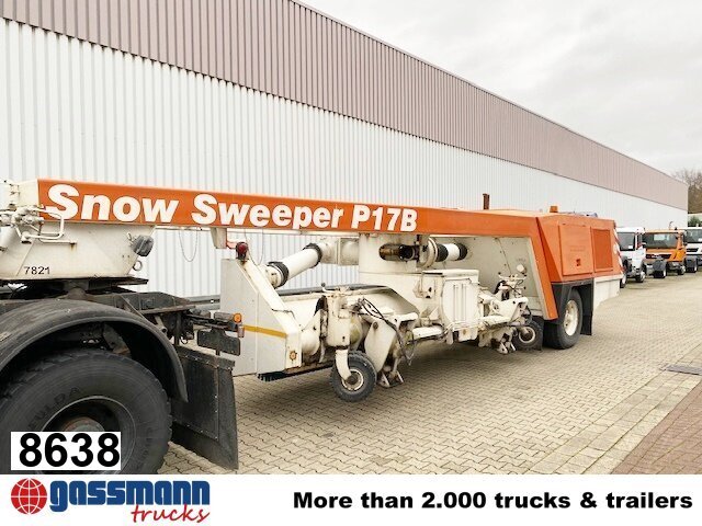 Sonstige Snow Sweeper P17B, V8-Motor, Kehrblasgerät, 4x