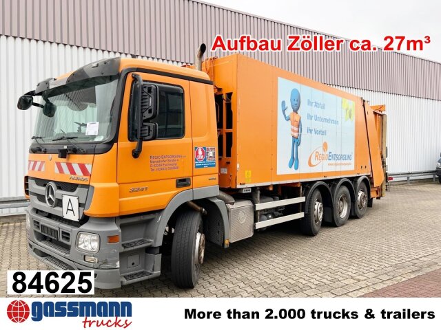 Mercedes-Benz Actros 3241 L 8x2/6, 2x Lenkachse, Zöller
