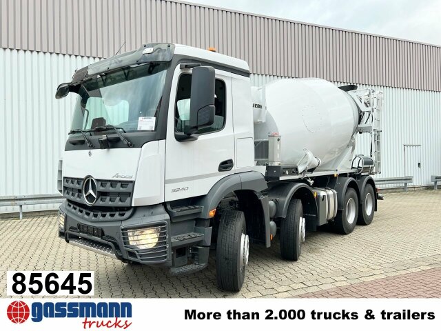 Mercedes-Benz Arocs 3240 B 8x4/4, Liebherr HTM 905 Mischer ca.