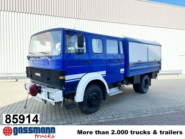 Iveco 120-23 AW 4x4 Doka, V8-Motor, Gerätewagen, 12023 AW 4x4 Doka