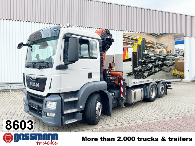 MAN TGS 26.360/400 6x2-4 BL, Lenk-/Lift, Kran Atlas