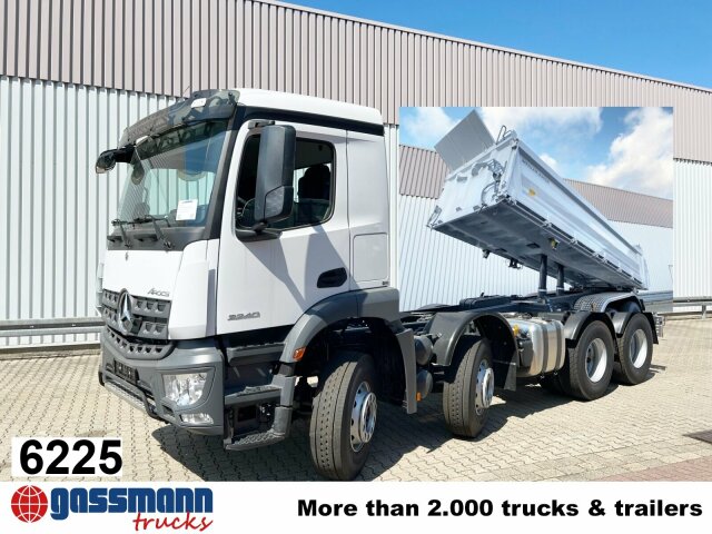 Mercedes-Benz Arocs 3240 8x4, Meiller 3-Seiten Kipper, ca.