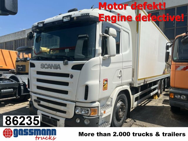 Scania G420 6x2, Liftachse, Hiab LBW, Motor defekt! 420 6x2, ERSATZTEILSPENDER!