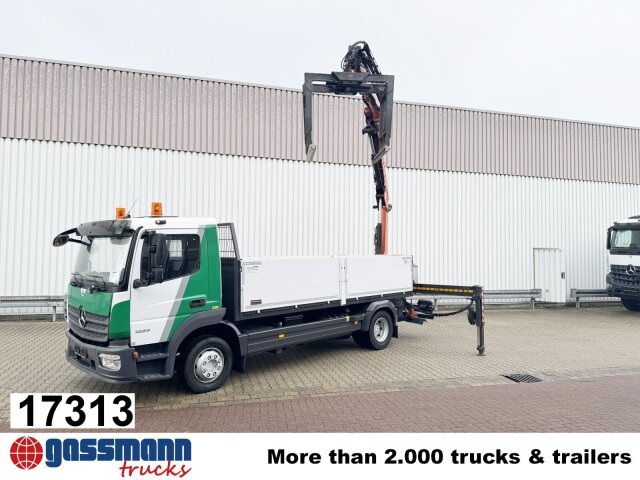 Mercedes-Benz Atego 1223 L 4x2 mit Heckkran Atlas 88.3-A2L,