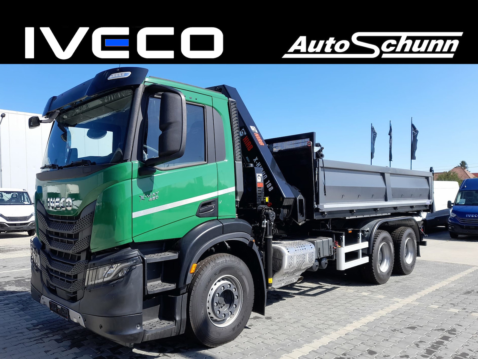 Iveco X-Way AD300X42Z HR ON+ - FF64 2/3 AXE+TIPPER