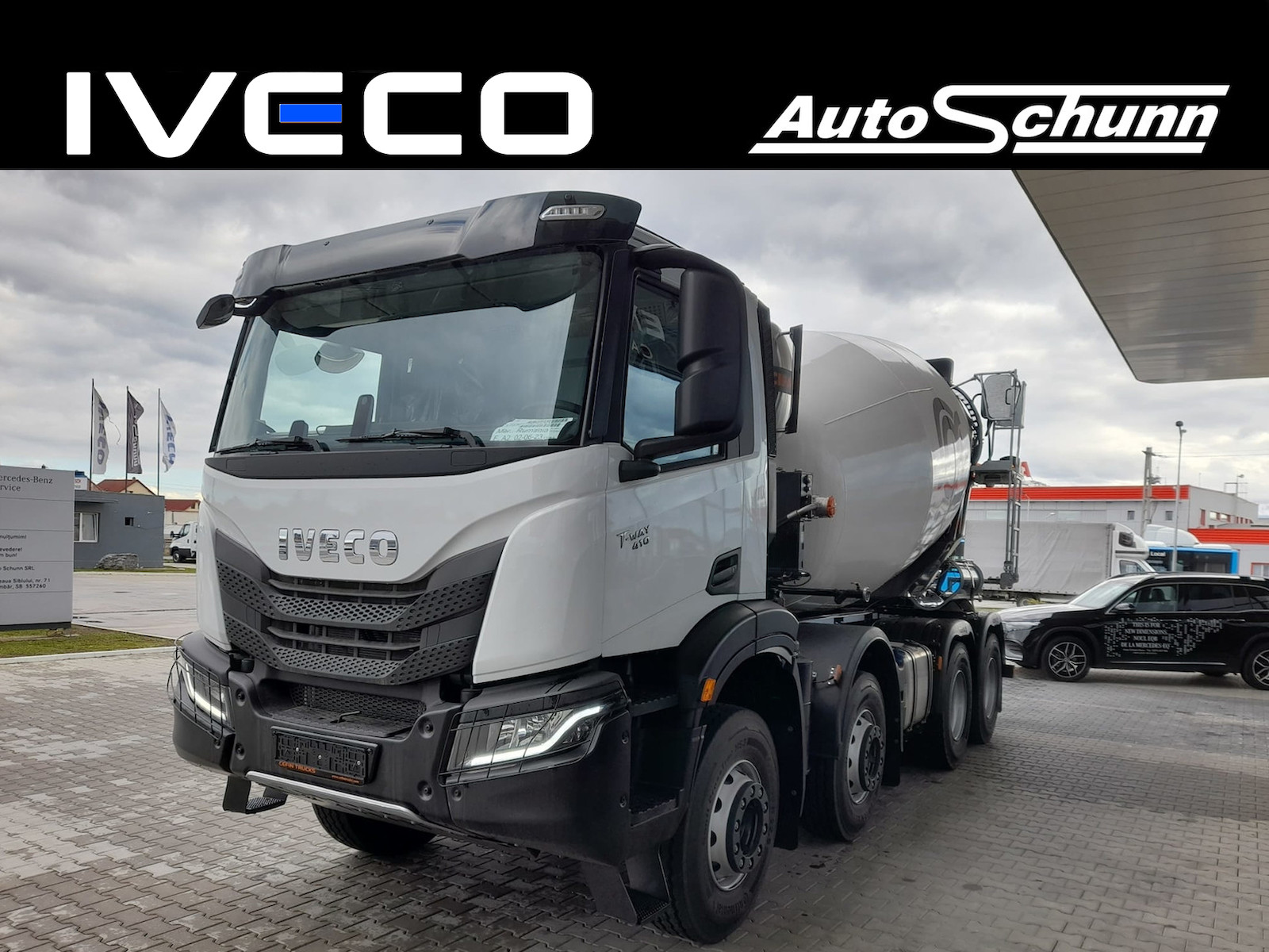 Iveco T-Way BETONIERA CIFA 10mc AD410T41B-S184 PTO