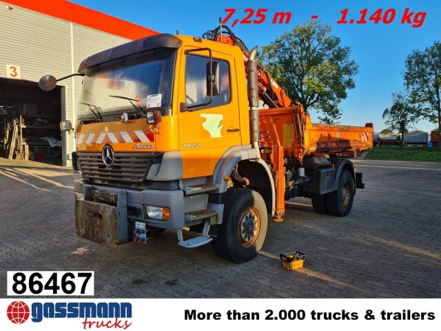 Mercedes-Benz Atego 1823 AK 4x4 mit Kran Atlas 85.2, Funk,