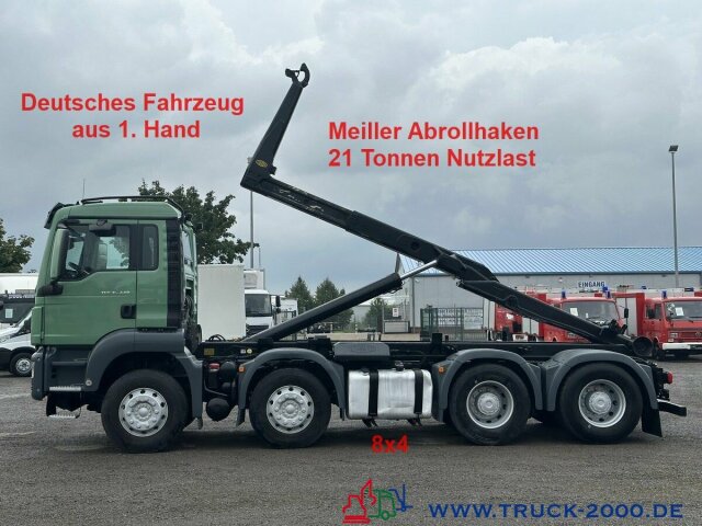 MAN TGS 35.440 8x4 Meiller 21t NL Deutscher LKW Navi