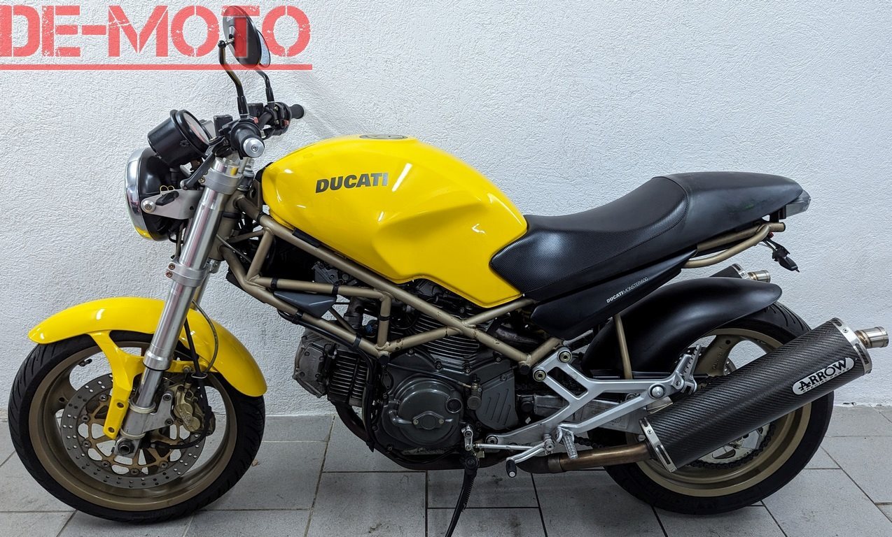 Ducati Monster 600, LSL Spiegel * ARROW Sportendtöpfe * LED