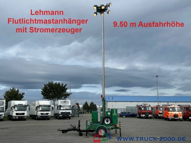 Sonstige Lehmann Lichtmastanhänger + 20 kVA Stromerzeuger