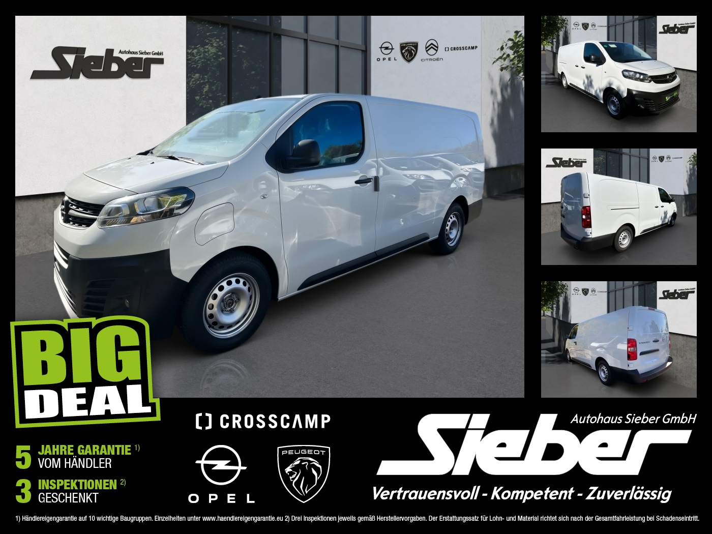 Opel Vivaro Kasten -e (75kWh) L Edition (L3) AUT PDC -e Edition L (L3)