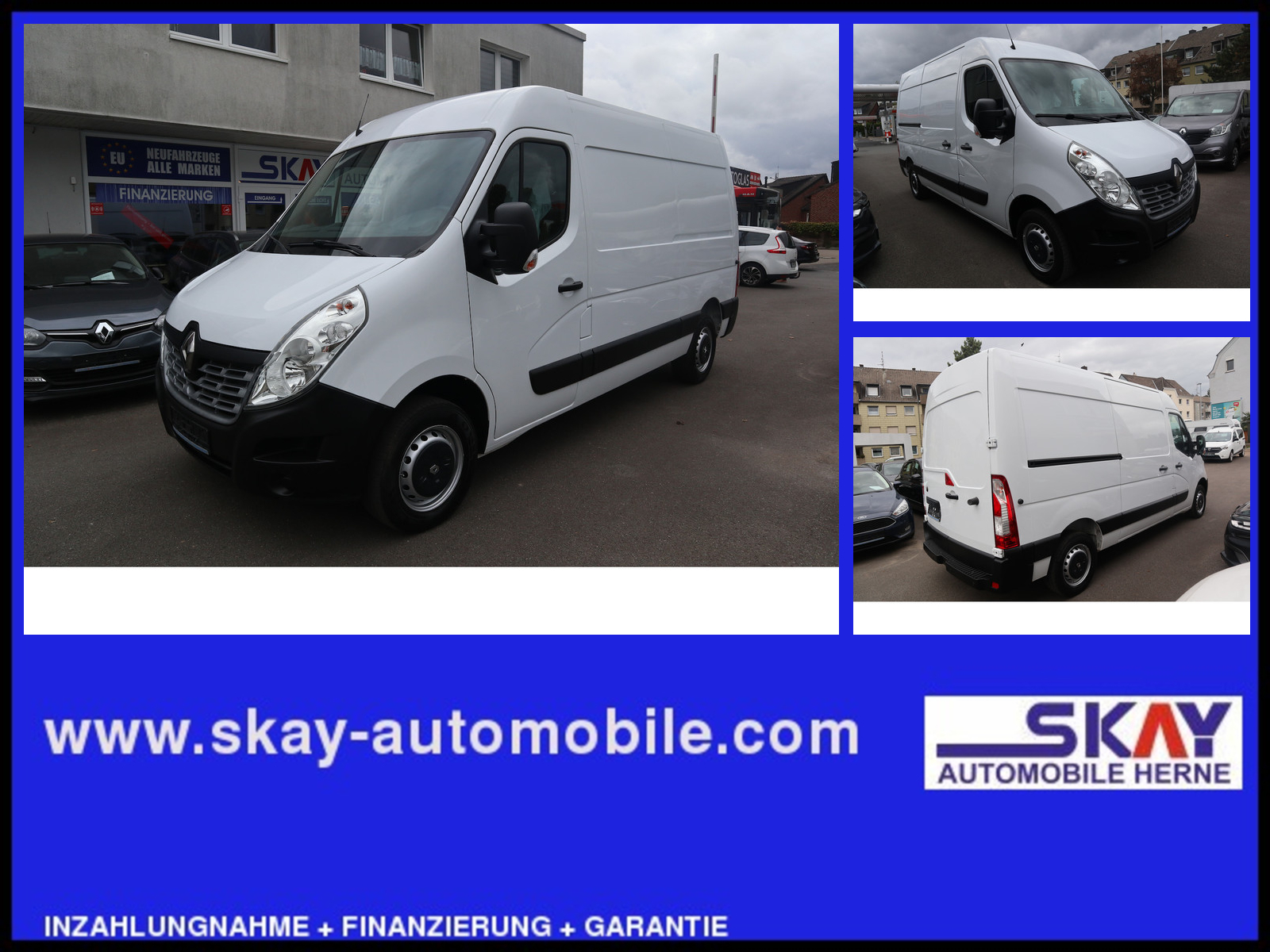 Renault Master Kasten L2H2 1hd Tempo Navi Scheckheftge