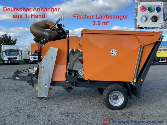 Sonstige Fischer Laubsauger F683 3.5 m³ hydr. Saugarm