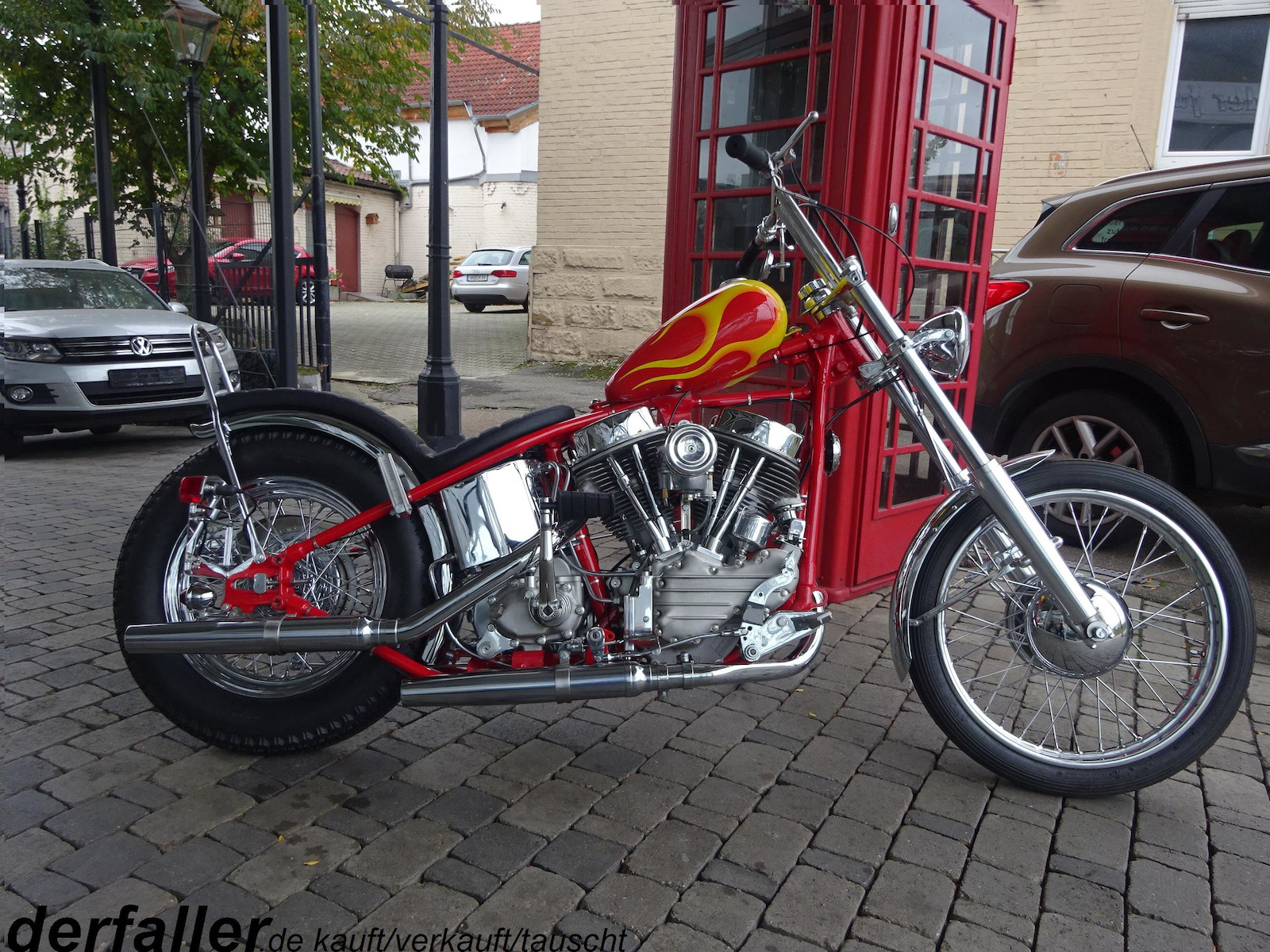 Harley Davidson Panhead Billy Bike