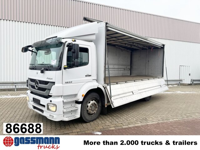 Mercedes-Benz Axor 1833 L 4x2, Getränkekoffer