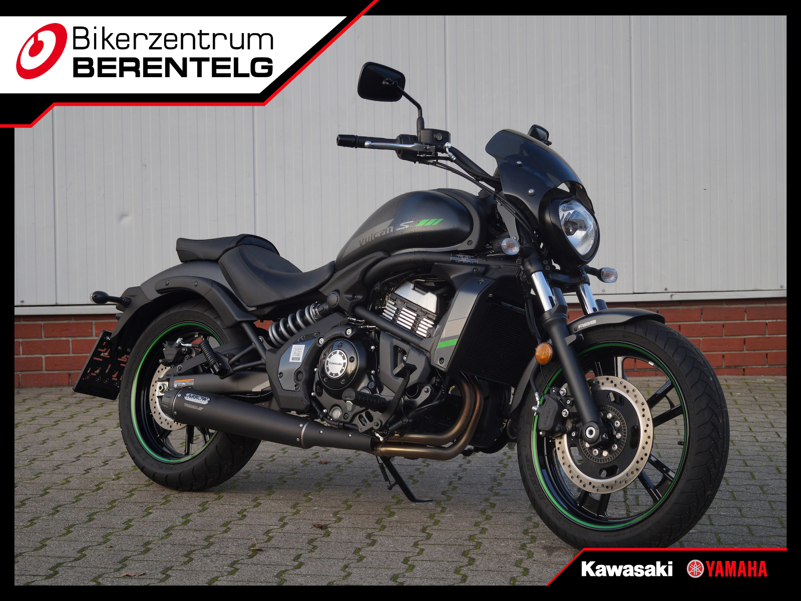 Kawasaki Vulcan S Performance 2023 - mit Arrow Auspuff