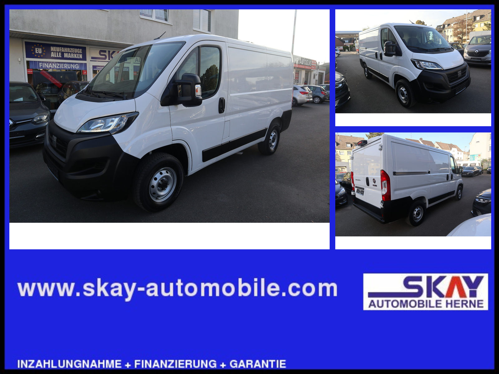 Fiat Ducato Kasten L1H1 Klima RFK Scheckheft