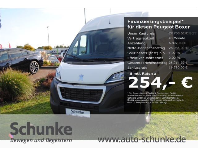 Peugeot Boxer Kasten Hochraum 335 L3H2 Pro BlueHDi 140 Stop&Start 2.2 FAP EU6d-T Rückfahrkam.