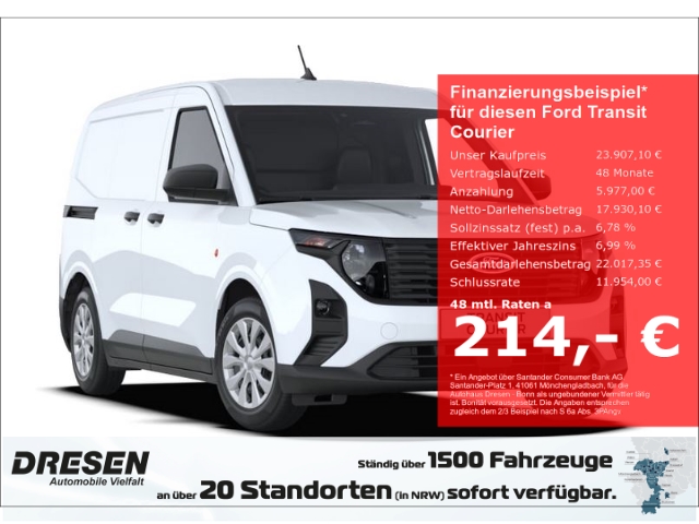 Ford Transit Courier Kastenwagen Trend 1.0 EcoBoost *BESTELLFAHRZEUG*