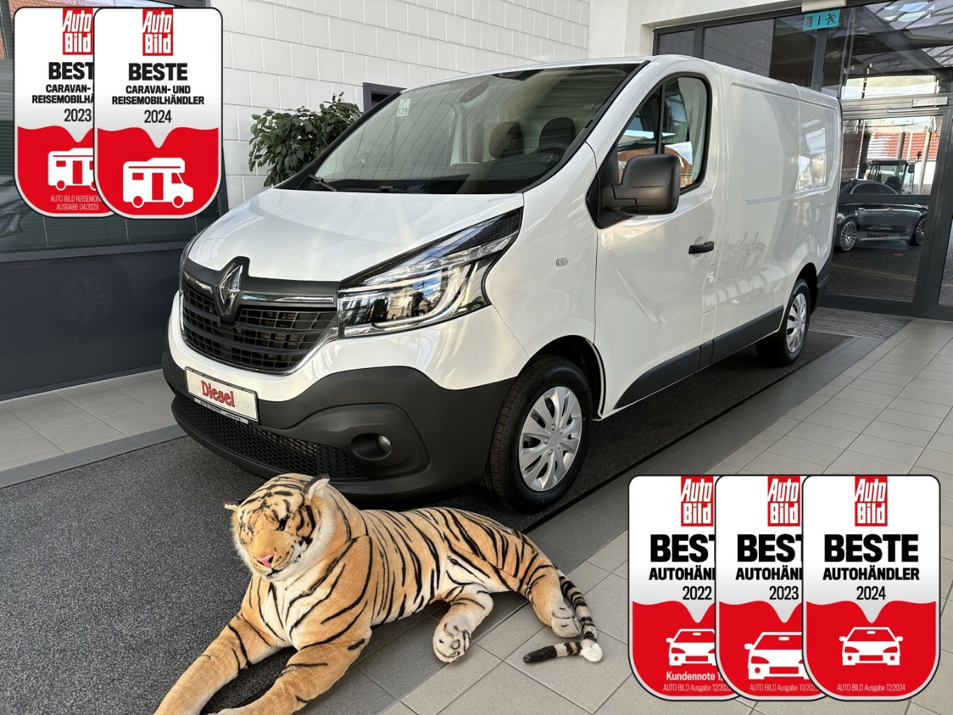 Renault Trafic Kasten DCi L1H1 +LED+Kamera+Navi+Sitzhzg+