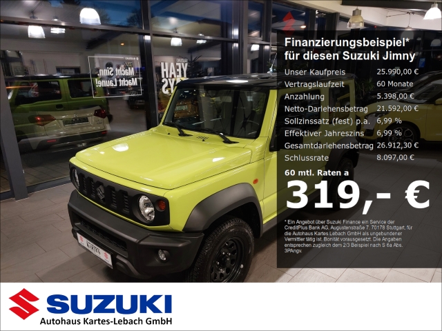 Suzuki Jimny Comfort Allgrip NFZ 1 Klima SHZ AHK