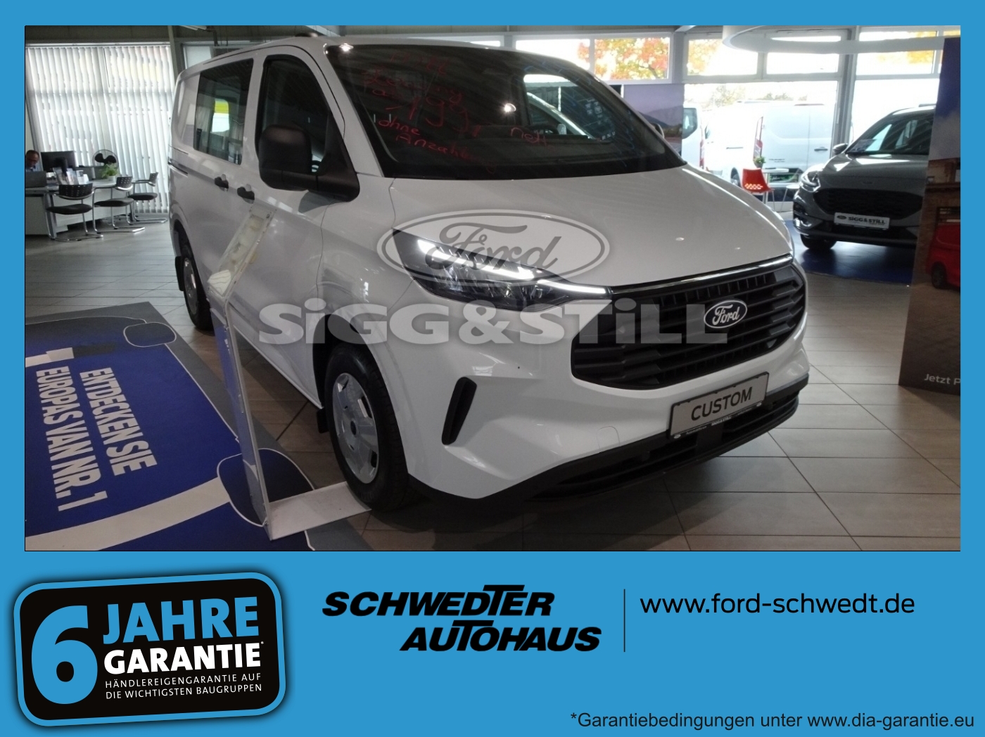 Ford Transit Custom 280 L1 PDC*DAB*LED*BT