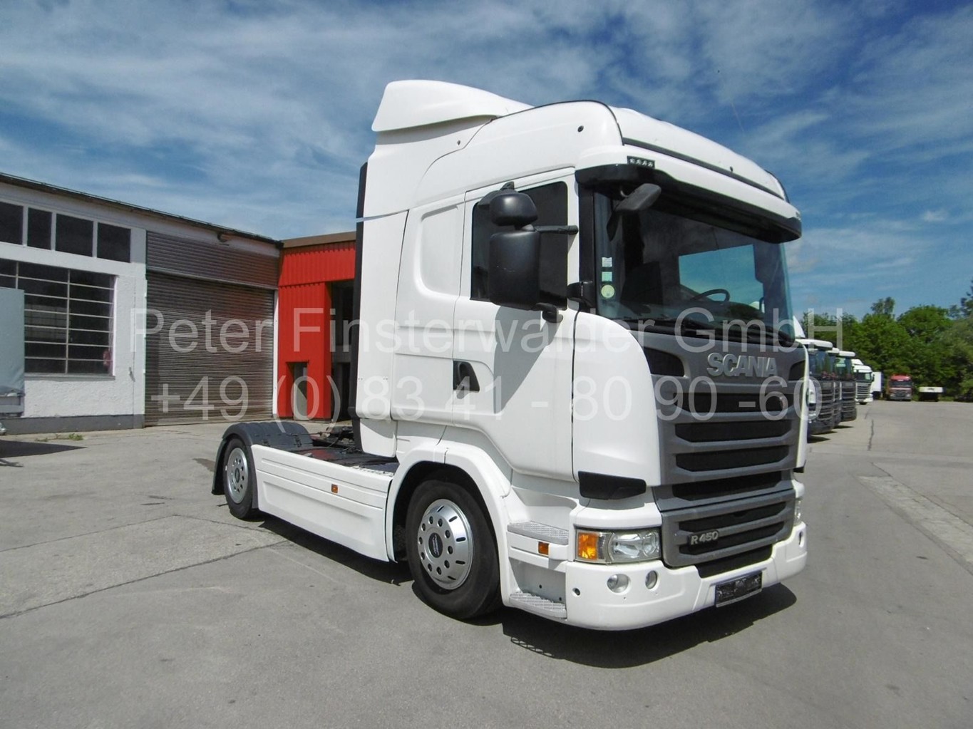 Scania R450 Highline Mega Lowdeck 2x Tank Retarder