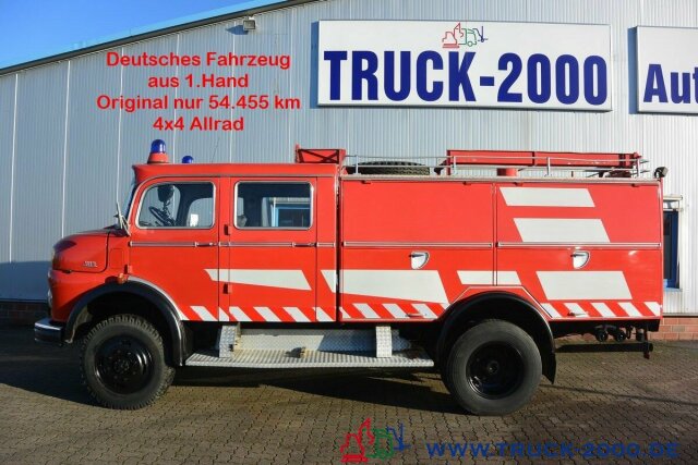 Mercedes-Benz LAF 1113 Feuerwehr TLF16 Expeditions-Wohnmobil