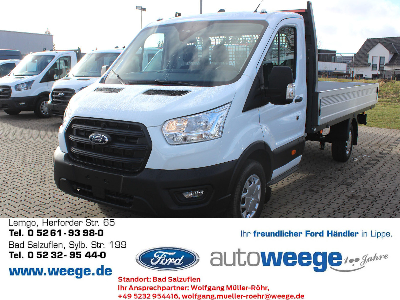 Ford Transit Pritsche 350 L4 Einzelkabine Trend