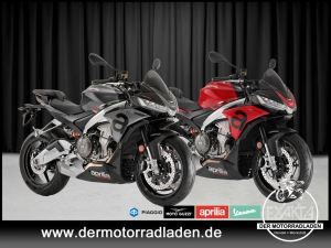 Aprilia TUONO 660 E5 35 KW 2x Farbe rot / grau