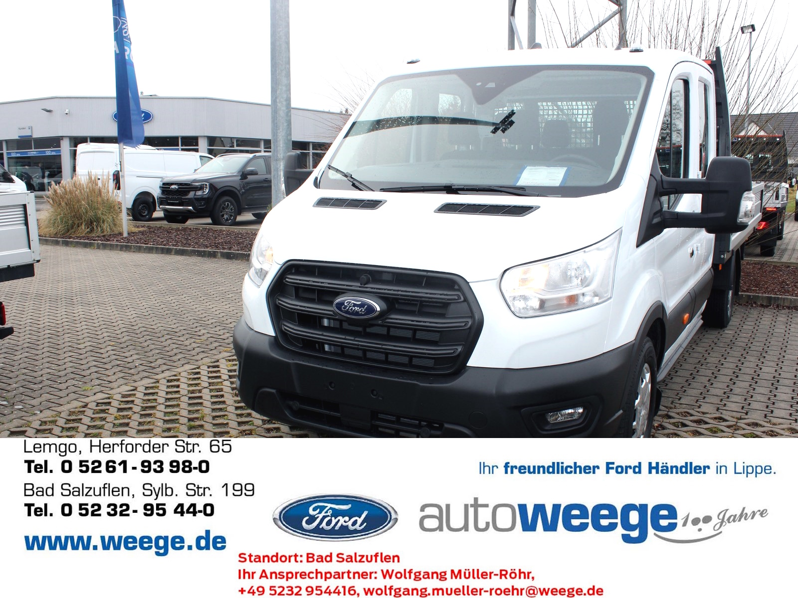 Ford Transit Pritsche 350 L4 Doppelkabine Trend